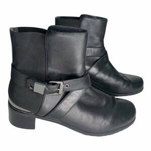 Stuart Weitzman Manlow Buckled Ankle Bootie‎